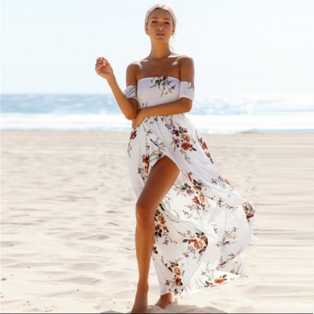 Bohemian Floral Dress